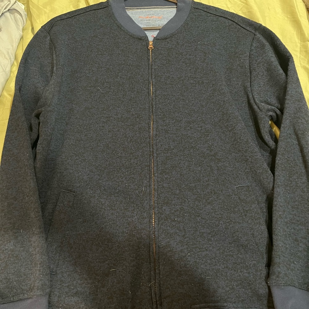 Weatherproof Zip Up Crewneck Size XL